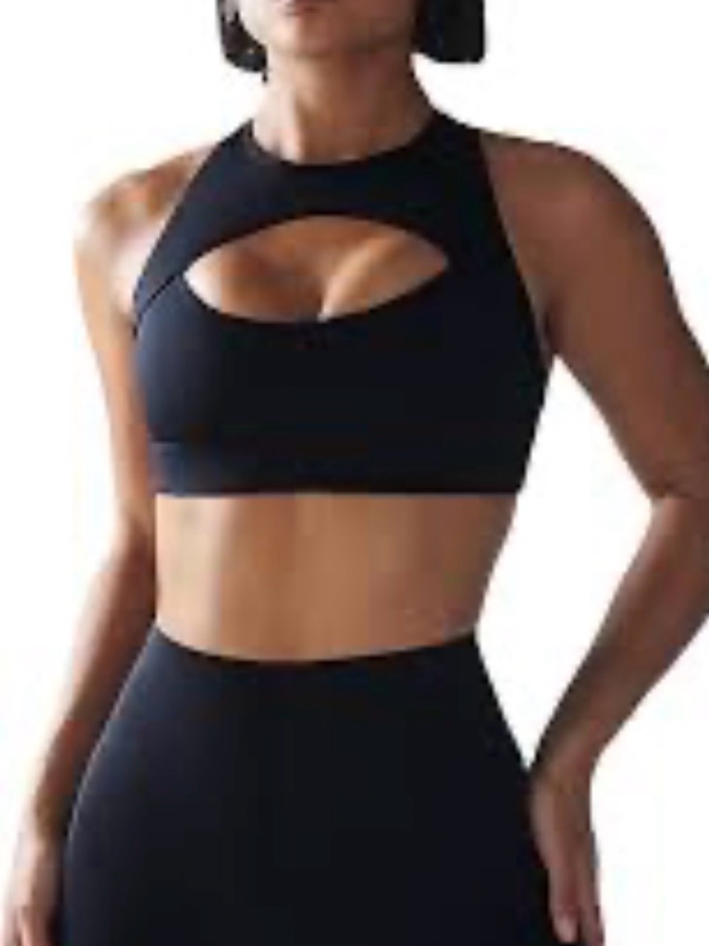 EUC Savage x Fenty Black Sports Hot-line Sports Bra Size 20-22